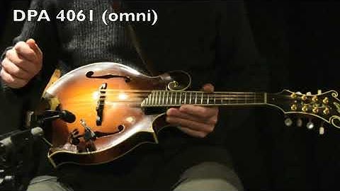 part 5 mic comparison: attached microphones on mandolin