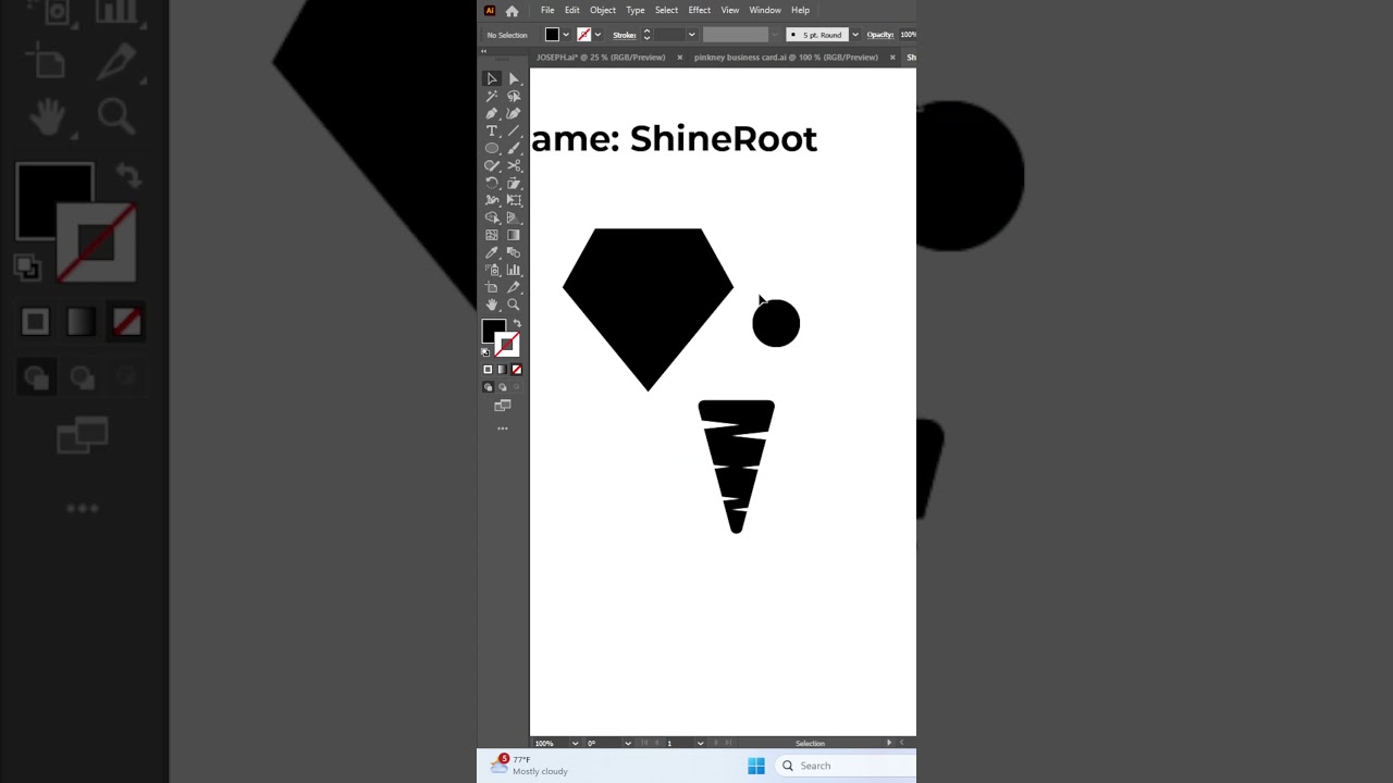 Vegetable Brand Logo Design for Client | Diamond & Carrot Concept by Pixivect