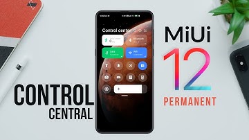 Enable Official MIUI 12 Control Center In MIUI 11 Permanent Just One Click | No Root