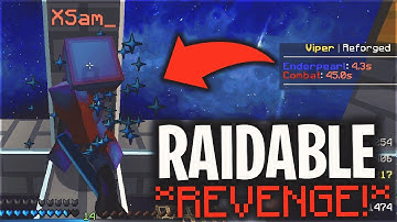 WE GOT REVENGE AND MADE HIM RAIDABLE AFTER HE SCUMMED ME...  | Minecraft HCF