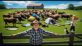 Karen Turned Grandpas Ranch Into A 500-Person Campground Then The Bulls Showed Up