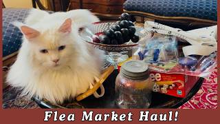 Thrifting at Bethany Airport Flea Market! Vintage & Antique Finds