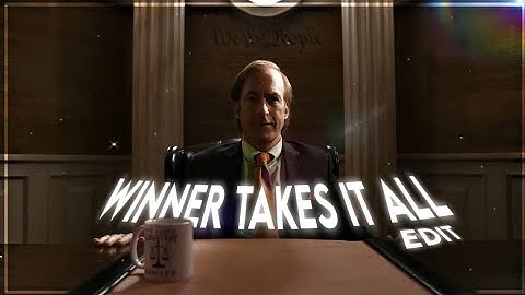 Winner Takes It All - Better Call Saul | 4K Edit