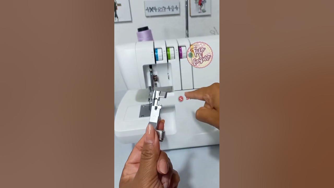 SAPATAS PARA OVERLOCK DA SINGER (S0105 / Ultralock) YouTube