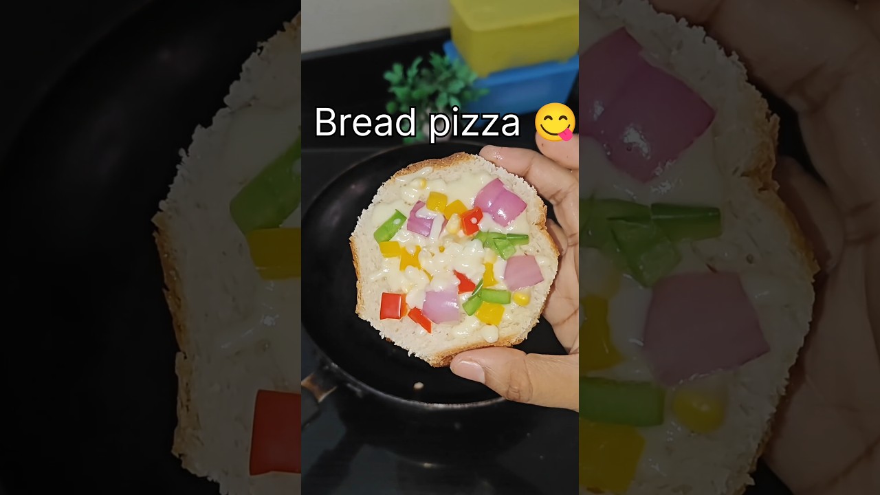 Pizzas | bread pizza recipe 🍕😍😋 