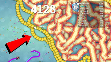 The Ultimate Tornado Trap Of The Biggest Snake - Snake. Io