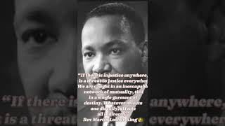 May 17, Brown vs Dept of Ed to end segregation. If there is INJUSTICE ANYWHERE, then it’s everywhere