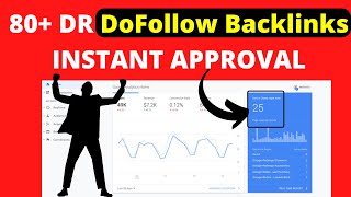 80+DR Dofollow Backlinks | Instant approval Dofollow backlinks #dofollowbacklinks