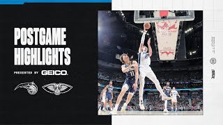 POSTGAME HIGHLIGHTS: MAGIC VS. PELICANS | 4.3.24