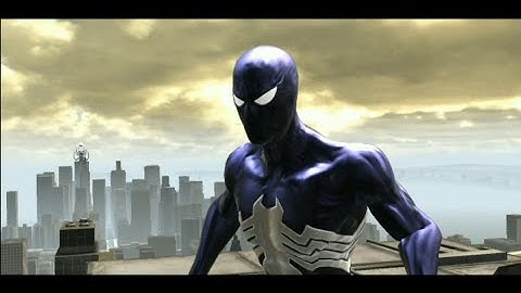Spiderman Web of Shadows Free Roam and Jumping from the highest point Full HD 1080p Gameplay