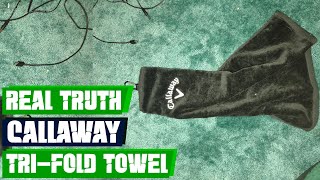 The BEST Golf Towel? | Callaway Tri-Fold Towel Review