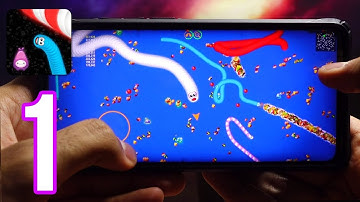 Worms Zone.io - Gameplay Walkthrough Part 1 (iOS, Android)