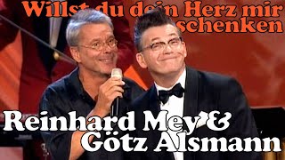 Reinhard Mey &amp; Götz Alsmann - Willst du dein Herz mir schenken (TV-Auftritt 2006)