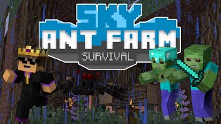 Minecraft: Sky Ant Farm #27 - THE LIBRARY!