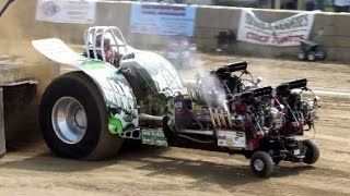 2015 Modified Multi Engine Tractor Pulls in Greenwich NY Washington County Fair