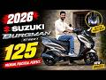 2026 Suzuki Burgman Street 125 Base Model Price & Specs in telugu | TechTravelTelugu