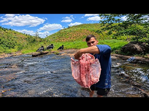 ROASTED TAMBAQUI BY THE RIVER AND AN ENCOUNTER WITH PREHISTORIC BIRDS!