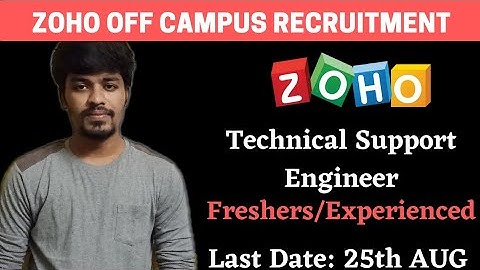 Zoho Technical Support Engineer Recruitment | Off Campus | Preparation | BiNaRiEs