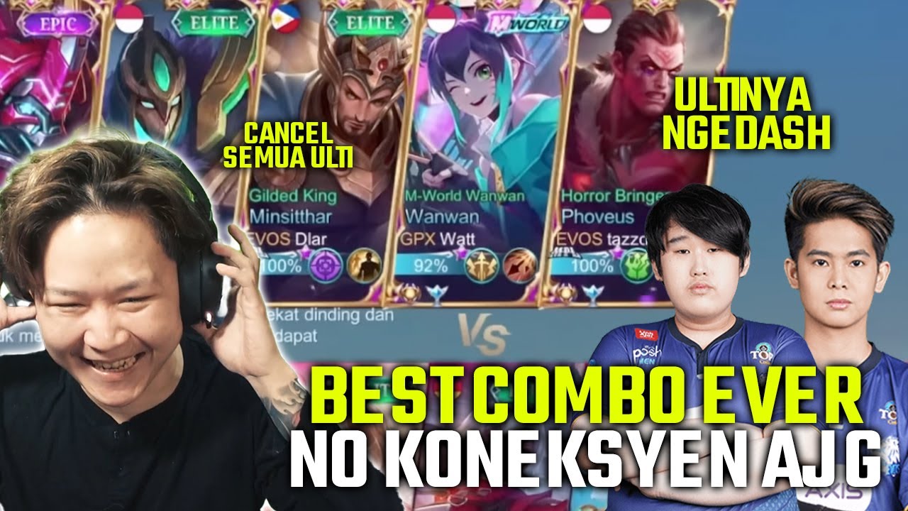 SESEPUH EVOS MAIN SAMA FULL TEAM EVOS !! NO KONEKSYEN AJG - YouTube