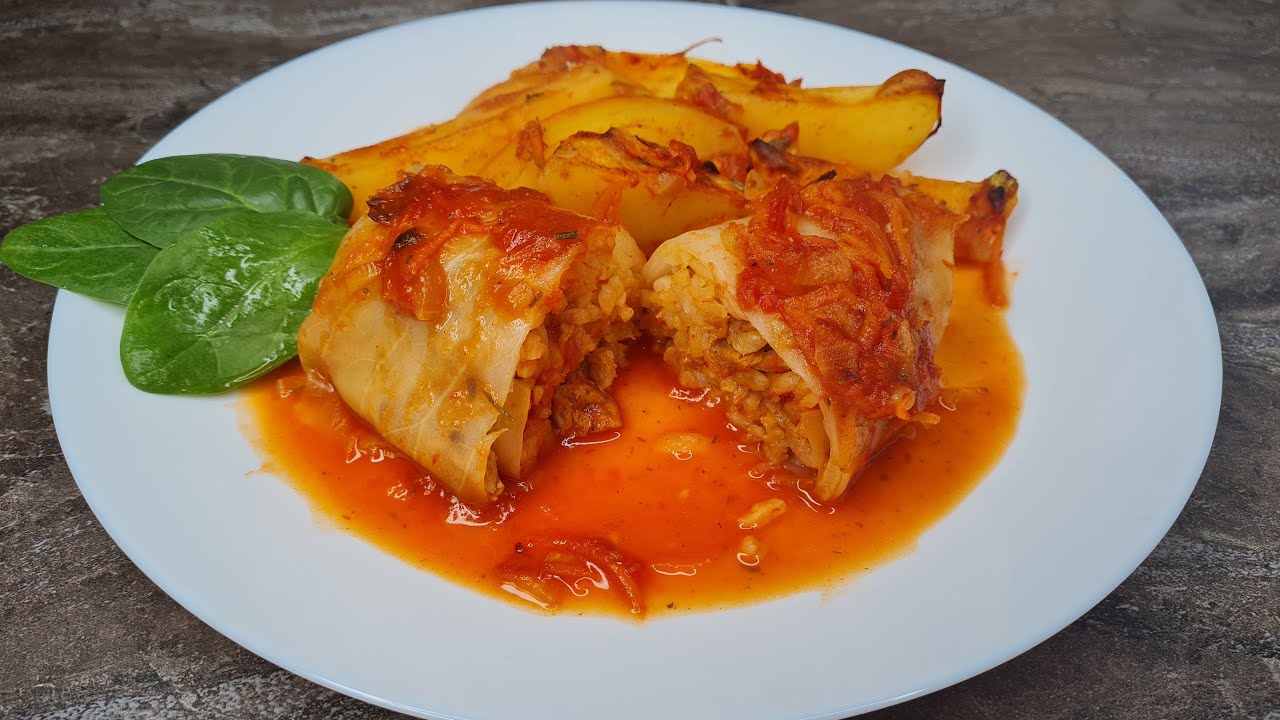 Rezept vegane Kohlrouladen mit Kartoffeln