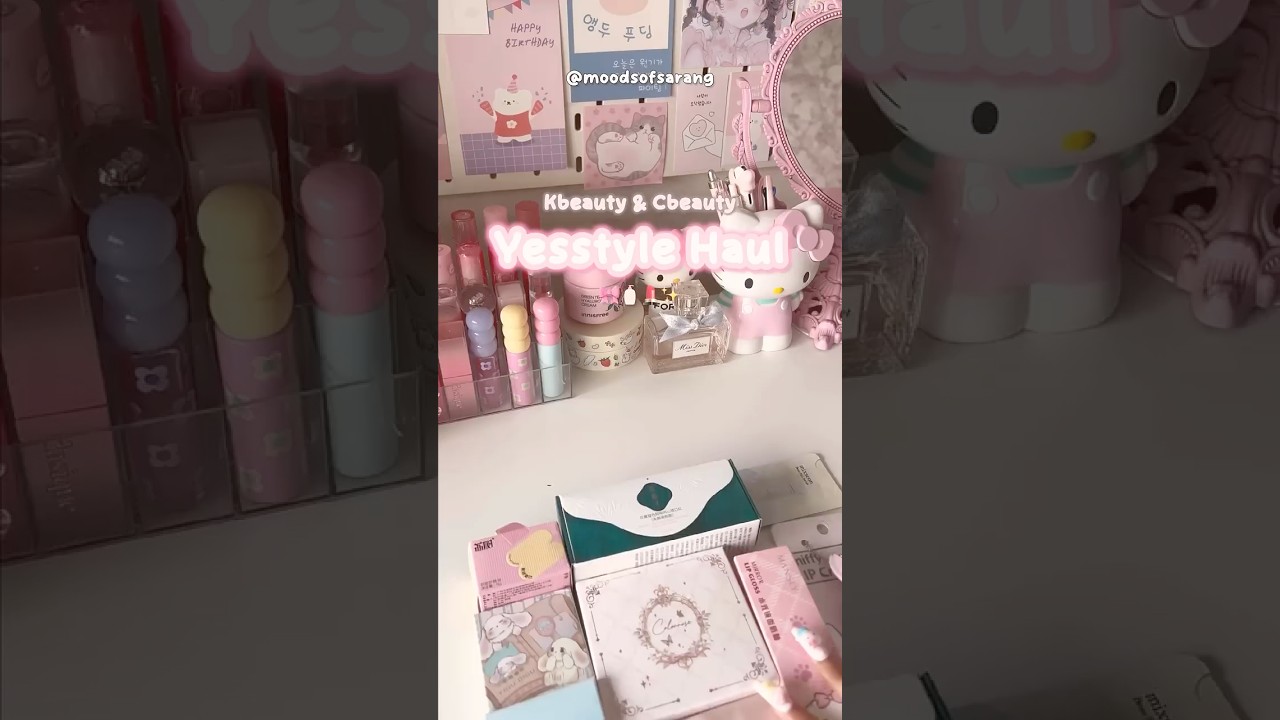 Yesstyle Haul 💄 Kbeauty & Cbeauty favs ✨ 