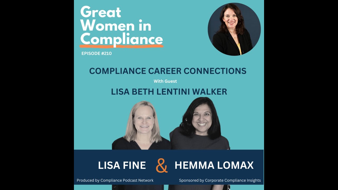 Great Women in Compliance - Lisa Beth Lentini Walker on Compliance ...