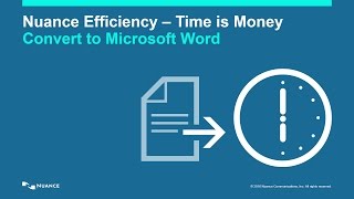 Convert to Word Demonstration using eCopy PDF Pro Office or eCopy ShareScan