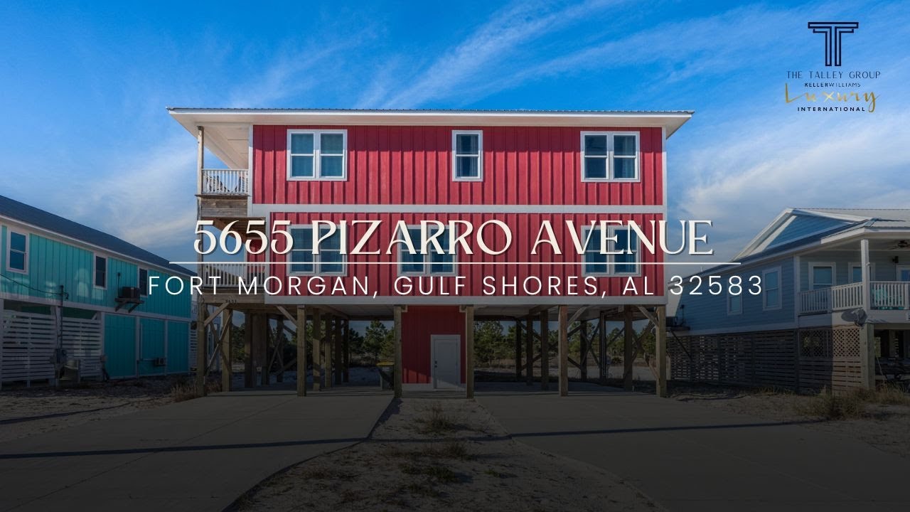 Property Showcase • Fully Furnished 6-Bedroom House in Fort Morgan, Alabama | 5655 Pizarro Avenue