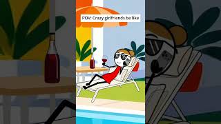 funny animation girlfriends #funny #animation #work #usa🇺🇸