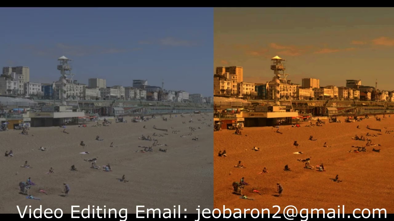 Video editing demo 