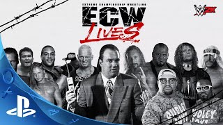 WWE 2K19: "ECW Lives" Gameplay Trailer (DLCC Pack #1)
