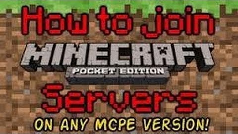 How To Join Minecraft PE Servers (Working for 0.6.1) [IOS]