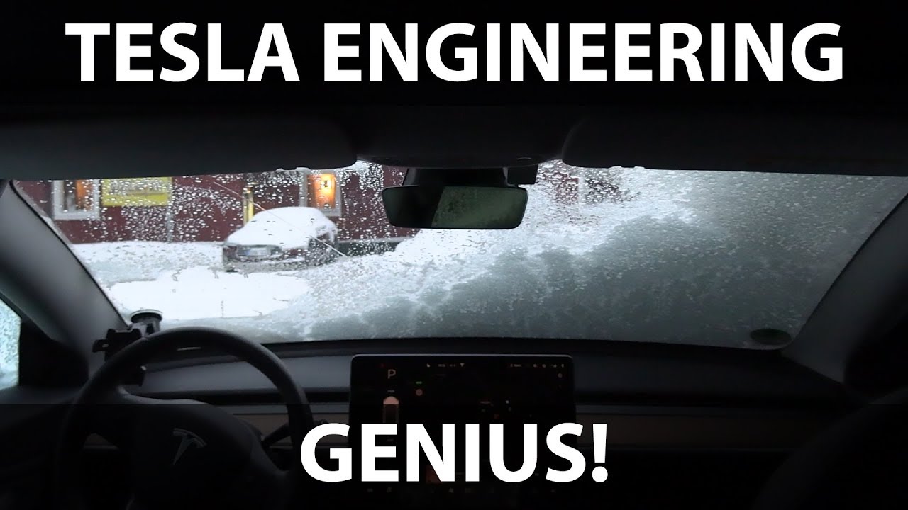 Preheating Tesla Model 3 cabin and battery YouTube