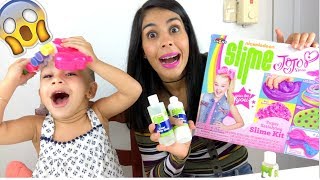 Abriendo Kit de SLIME de JOJO SIWA 