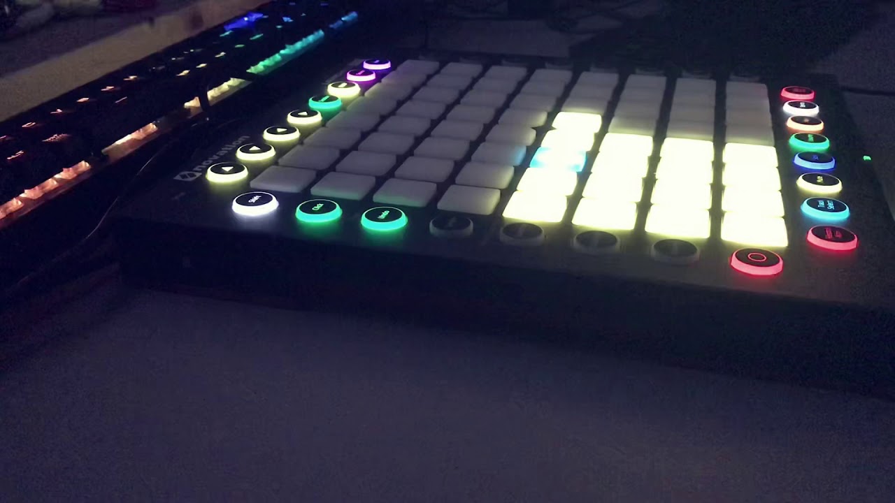 [sample beat]LaunchPad pro Practice 런치패드 프로 연습동영상 - YouTube