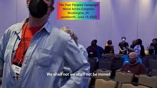 Theomusicology at Poor People&#39;s Campaign on Juneteenth 2023: We Shall Not Be Moved/No Nos Moveran