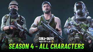 Season 4 All Free & Paid, Battle Pass Characters COD Mobile - CODM Leaks