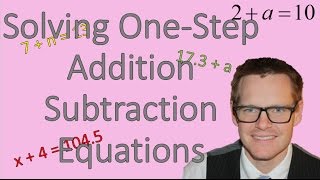 Addition and Subtraction Equations (Simplifying Math)