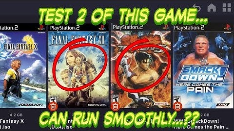 AetherSX2 Emulator PS2 Android Test 2 Game on Poco X3 Pro