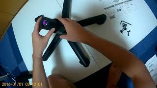 「オットマン 100 SNC035／サンワサプライ」開封＆組み立てレビュー