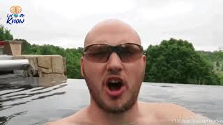 Pouring 30 Pounds Of Dry Ice Into A Swimming Pool Is A Surprisingly Good Idea