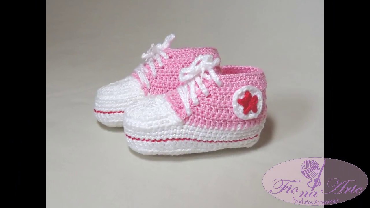 all star de croche rosa