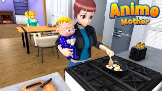 Anime Single Mom Simulator 👶🏻🍼– Android Gameplay #2 screenshot 5