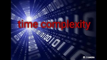 Time complexity (Big O notation) of an algorithm in a simplest way / analysis of algorithm