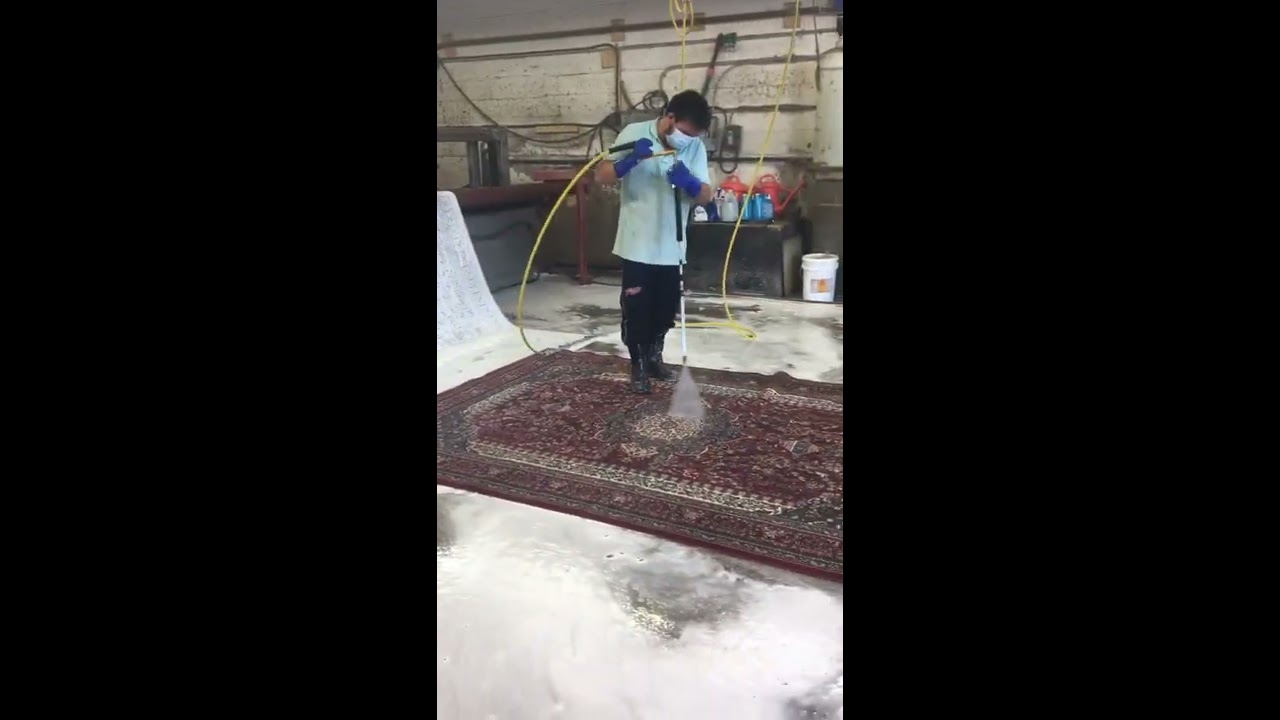 Professional rug cleaning services at our plant in Toronto YouTube