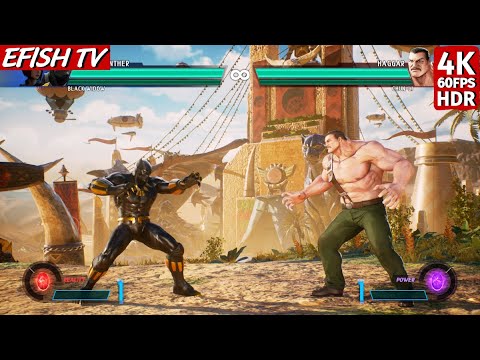 Wakanda is back! Black Panther & Black Widow vs Haggar & Chun-Li - Marvel vs Capcom: Infinite