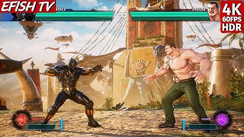 Wakanda is back! Black Panther & Black Widow vs Haggar & Chun-Li - Marvel vs Capcom: Infinite