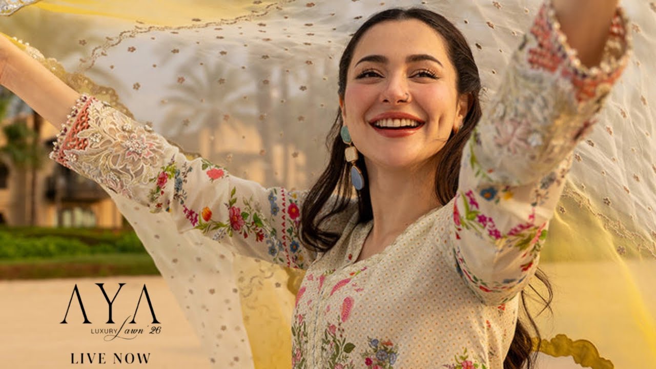 Faiza Saqlain AYA Luxury Lawn 2026 | Faiza Saqlain Unstitched Luxury Lawn '26 | Hania Amir