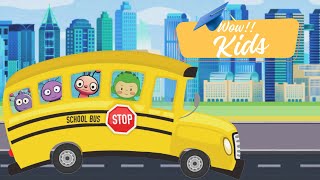 The Wheels On The Bus Songs & Nursery Rhymes For Kids Sing Along With Wowkids