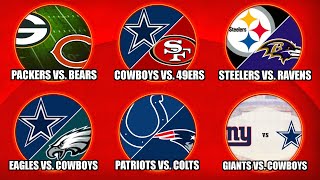 Every Great NFL RIVALRY Explained